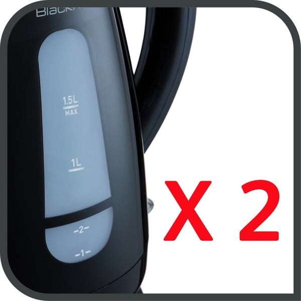 Černá plastová rychlovarná konvice 1,5 l KO299830 – Tefal-image-1