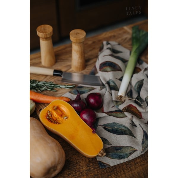 Lněná utěrka 65x65 cm Golden Fall – Linen Tales-image-2