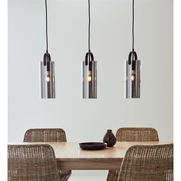 Černé závěsné stropní svítidlo Markslöjd Glory, 3 žárovky-image-3