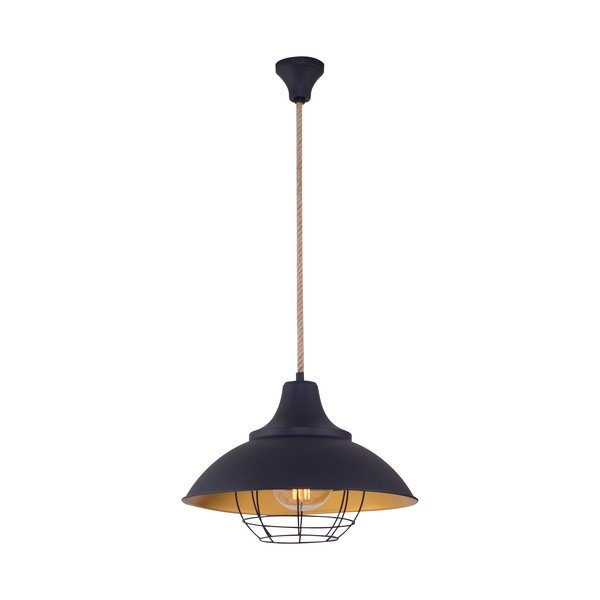 Černé závěsné svítidlo Homemania Decor Babe