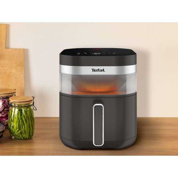 Tmavě šedá horkovzdušná fritéza Infrared EY832HE0 – Tefal-image-2