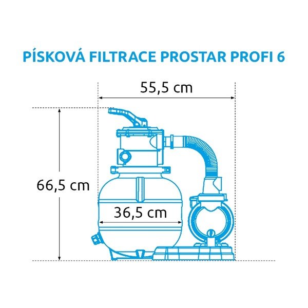 Písková filtrace ProStar Profi 8 m3/h – Marimex-image-1