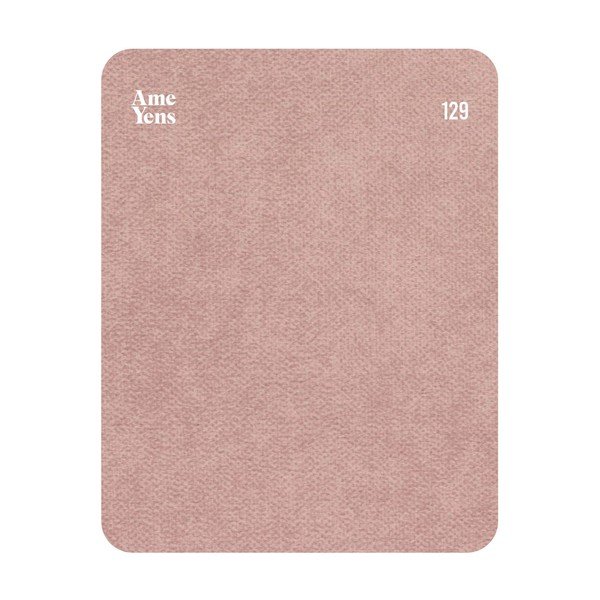 Světle růžová sametová pohovka 192 cm Celerio – Ame Yens-image-4