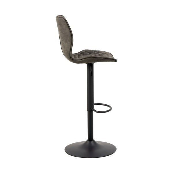 Tmavě zelené otočné barové židle v sadě 2 ks 116 cm Naomi – Actona-image-3