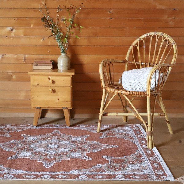 Oranžový dětský koberec 100x150 cm Lalitha – Nattiot-image-3