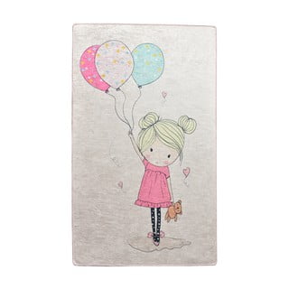 Dětský protiskluzový koberec Conceptum Hypnose Little Girl, 140 x 190 cm