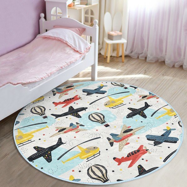 Dětský koberec ø 100 cm Comfort – Mila Home-image-1