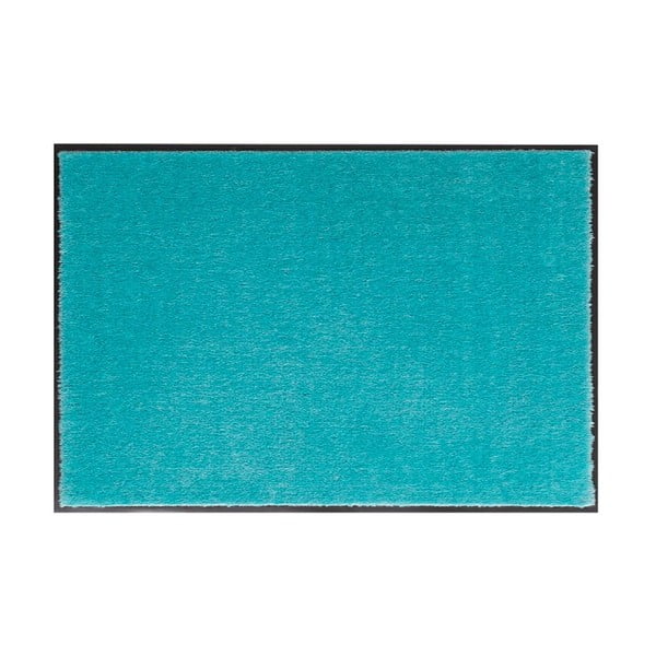 Světle tyrkysová rohožka Hanse Home Soft and Clean, 39 x 58 cm