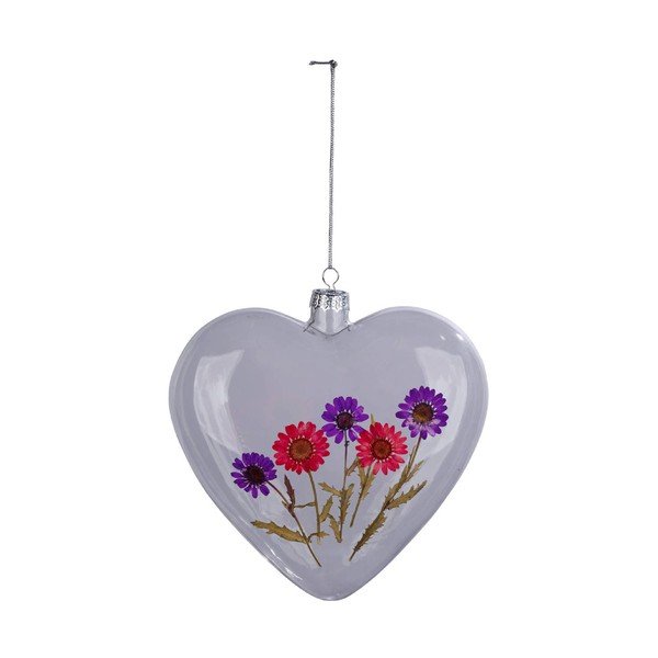 Skleněná závěsná dekorace Ego Dekor Heart