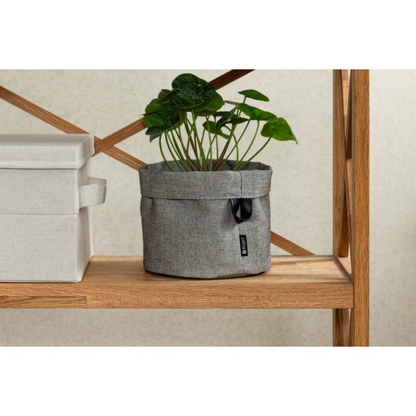 Látkový košík ø 20x20 cm Soft Storage Round – Bigso-image-1