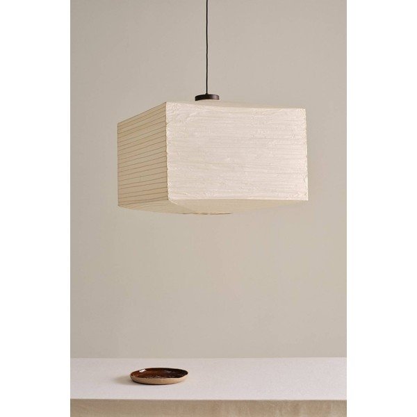 Béžové papírové závěsné svítidlo ø 70 cm Signe – Jotex-image-2