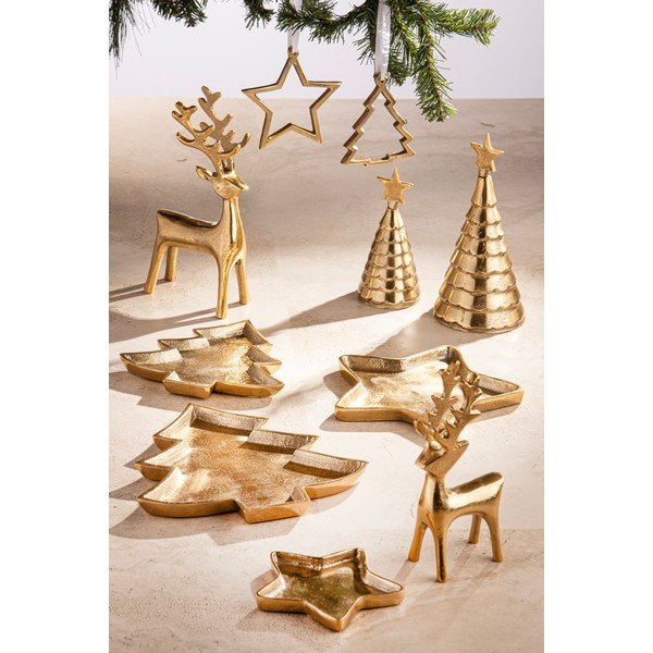 Kovová vánoční figurka (výška 16 cm) Noelle Christmas Tree – Ladelle-image-3