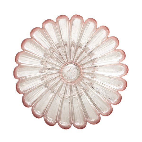 Světle růžová skleněná servírovací miska 220 ml Nalu – Bloomingville-image-3