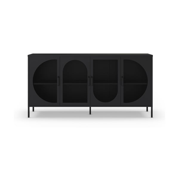 Černá komoda 160x90 cm Tayra – Marckeric