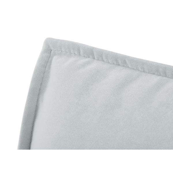 Světle šedá sametová lenoška, pravý roh Auguste – Interieurs 86-image-3