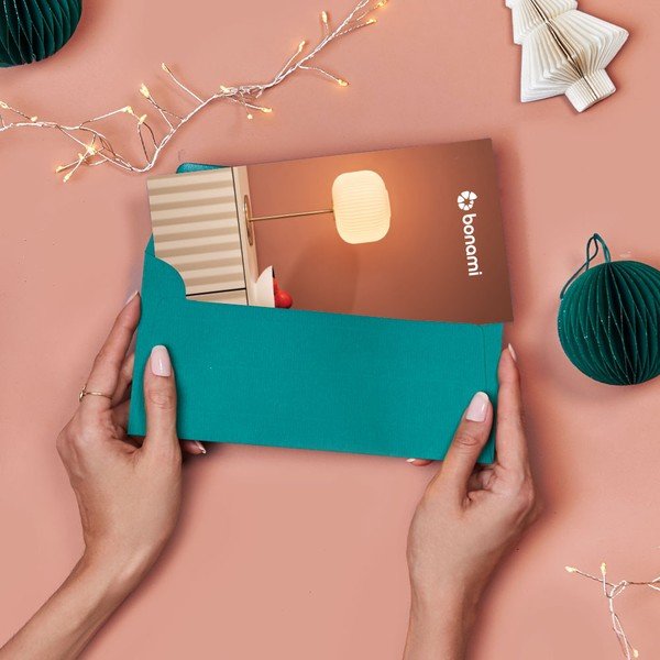 Tištěný dárkový poukaz na 5000 Kč vánoční voucher