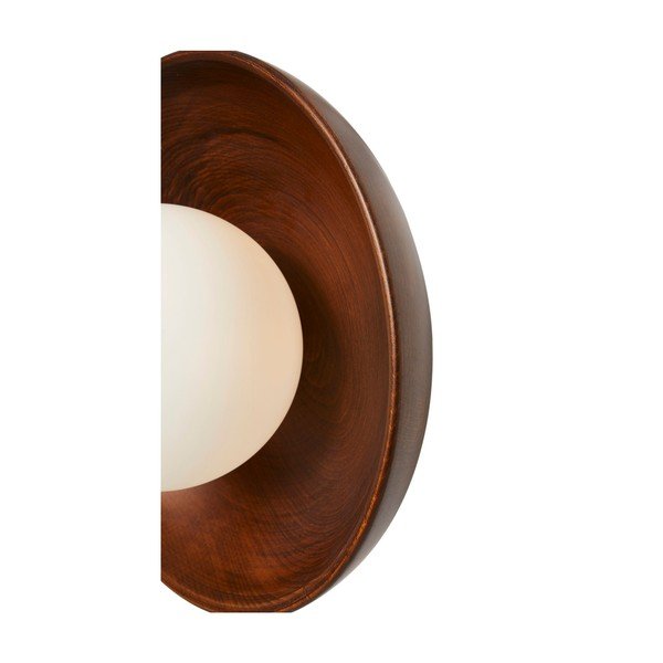 Hnědé nástěnné svítidlo ø 24 cm Elsa – Opviq lights-image-4