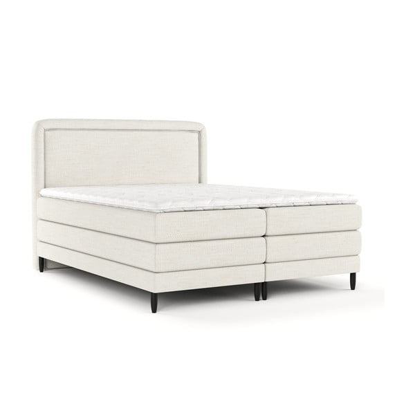 Krémová boxspring postel 140x200 cm Dove – Maison de Rêve