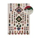 Krémový ručně tkaný vlněný koberec 160x230 cm Moroccan Fes – Flair Rugs