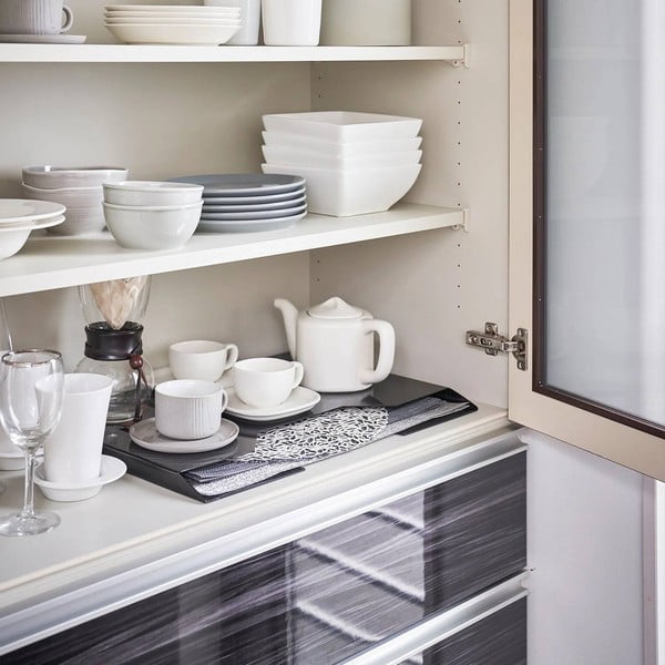 Kovové Pouzdro na prostírání bez vrtání Tower – YAMAZAKI-image-4