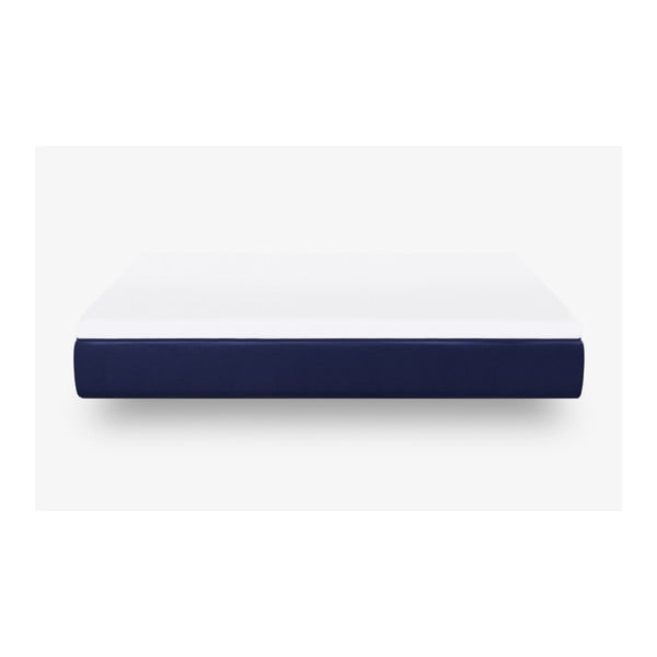 Tmavě modrá pěnová matrace muun Default, 140 x 200 cm