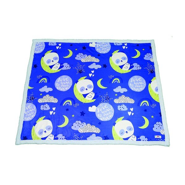 Modrá dětská deka 80x100 cm – OYO kids-image-1