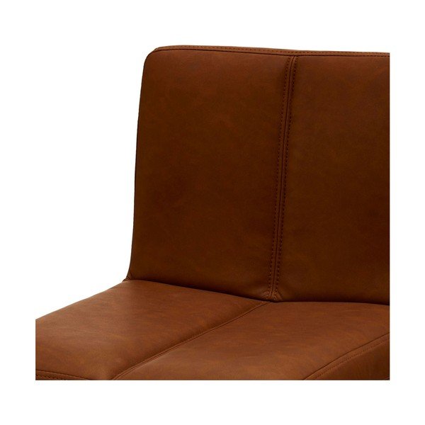 Koňakově hnědé otočné barové židle v sadě 2 ks 88 cm Coco – Furnhouse-image-3