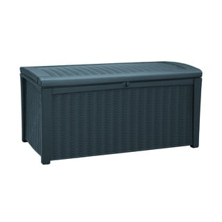 Šedý zahradní úložný box Keter, 416 l