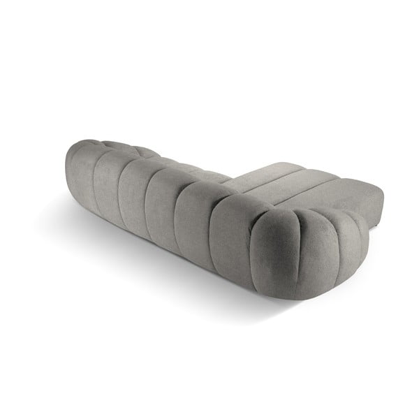 Světle šedá rohová pohovka (levý roh) Diana – Micadoni -image-3