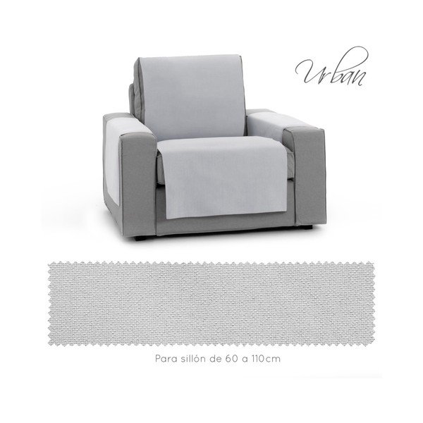 Světle šedý potah na křeslo 55 cm Urban – Casa Selección-image-2