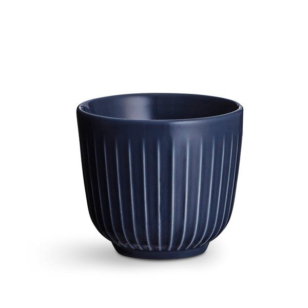 Tmavě modrý porcelánový hrnek Kähler Design Hammershoi, 200 ml