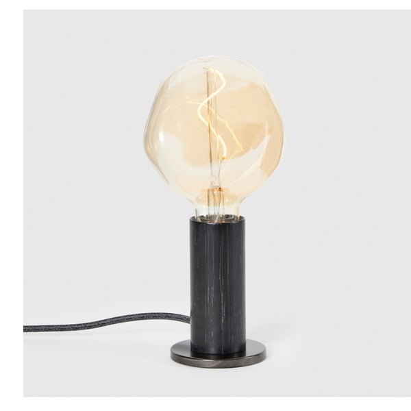 Černá stmívatelná stolní lampa (výška 26 cm) Knuckle – tala