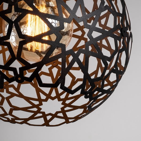 Černé závěsné svítidlo ø 25 cm Fellini – Opviq lights-image-4