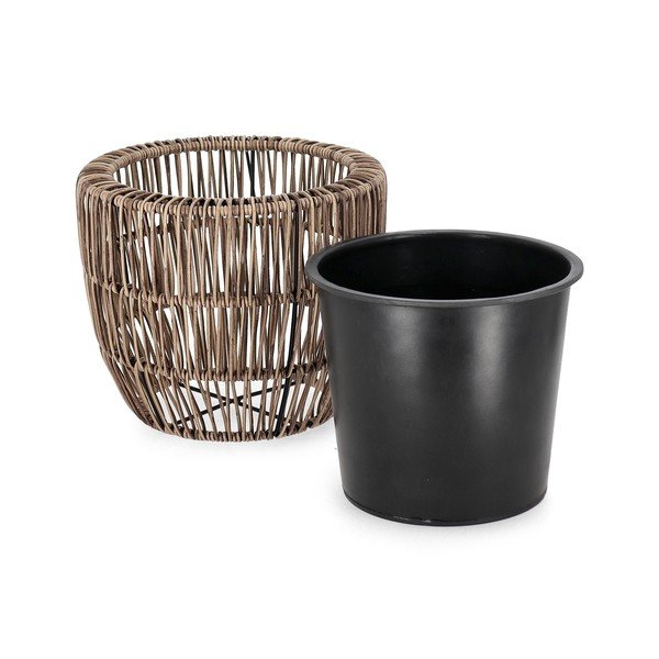 Plastové/z umělého ratanu květináče v sadě 3 ks ø 44 cm Ayun – Bizzotto-image-2