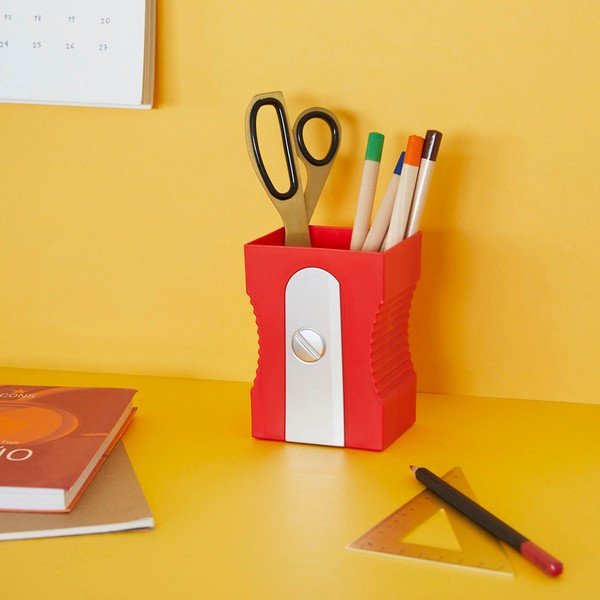 Plastový organizér na psací potřeby Sharpener – Balvi-image-1