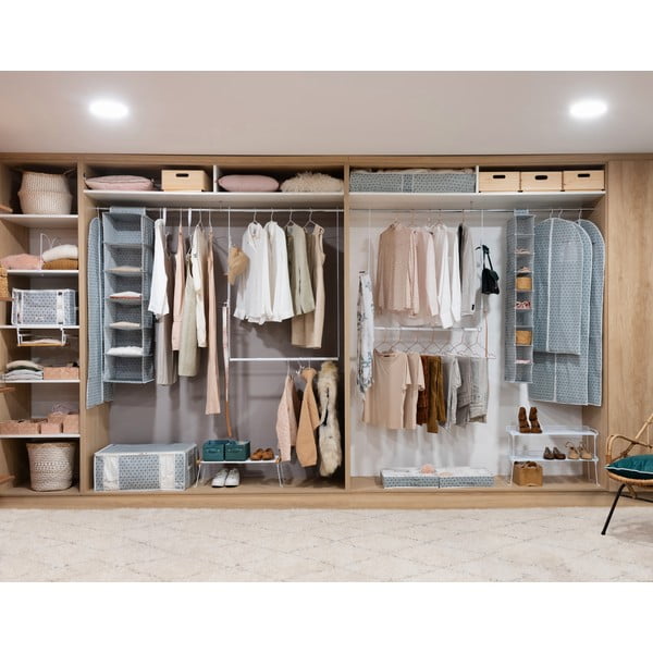 Sada 2 žebříků a rozšiřitelné tyče na oblečení Compactor Muro-image-3