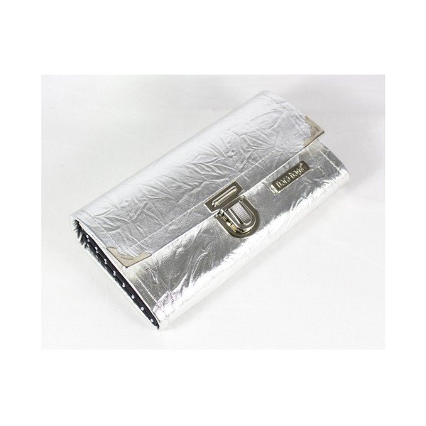 Peněženka ve stříbrné barvě Dara bags Purse Big No.761-image-1