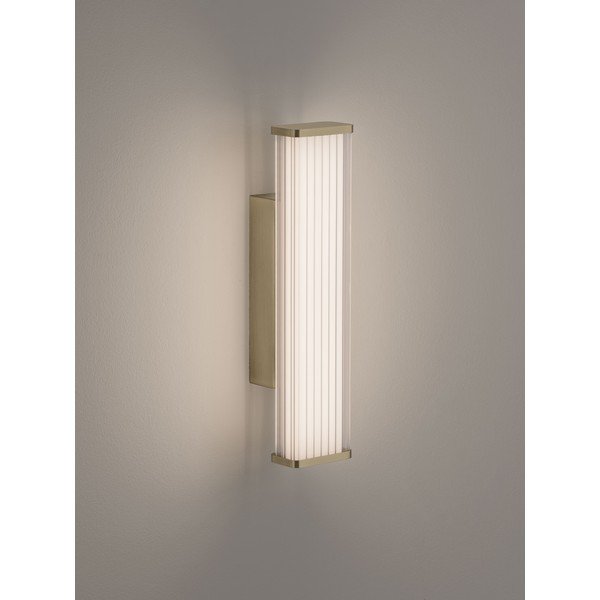 Kovové LED nástěnné svítidlo v matně zlaté barvě Misty – Nova Luce-image-1