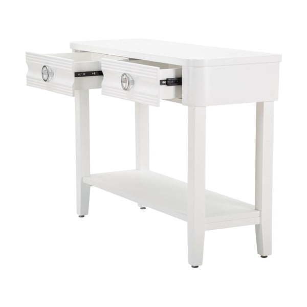 Bílý konzolový stolek z jedlového dřeva 40x110 cm Shine – Mauro Ferretti-image-3