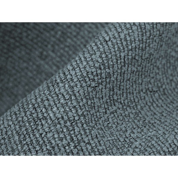 Modrá podnožka z textilie bouclé Aloha – Makamii-image-4