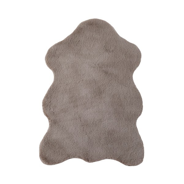 Světle hnědá syntetická kožešina 60x90 cm Caty – Ayyildiz Carpets