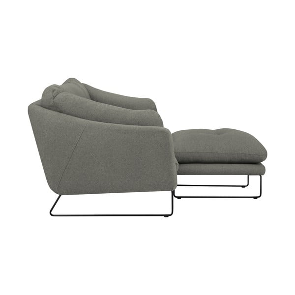 Set šedozelené pohovky a sedacího pufu Windsor & Co Sofas Comet-image-2