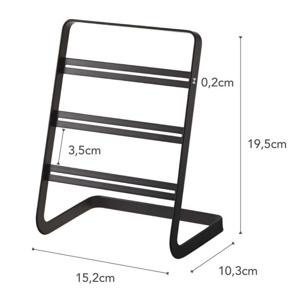 Černý stojánek na náušnice YAMAZAKI Tower-image-2