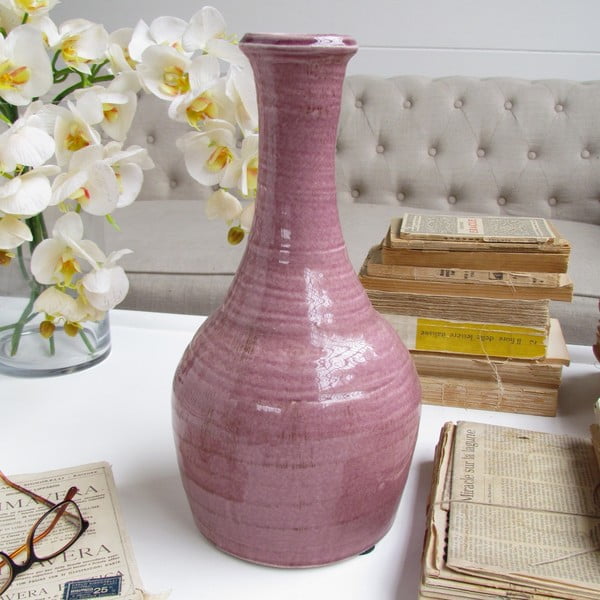 Váza Napoli Pink, 20x36 cm