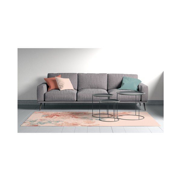 Růžový koberec Oyo home Suzzo Rosa, 140 x 220 cm-image-2