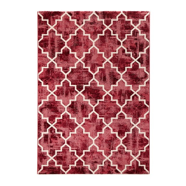 Červený koberec Mint Rugs Diamond, 200 x 290 cm