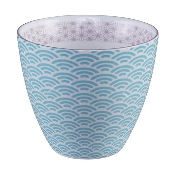 Modro-bílý hrnek na čaj Tokyo Design Studio Star/Wave, 350 ml