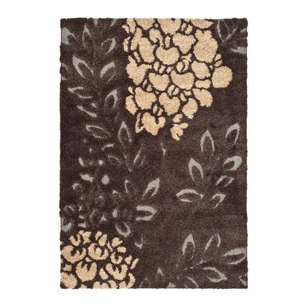 Hnědošedý koberec Safavieh Felix, 160 x 99 cm