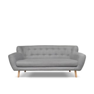 Světle šedá pohovka Cosmopolitan design London, 192 cm