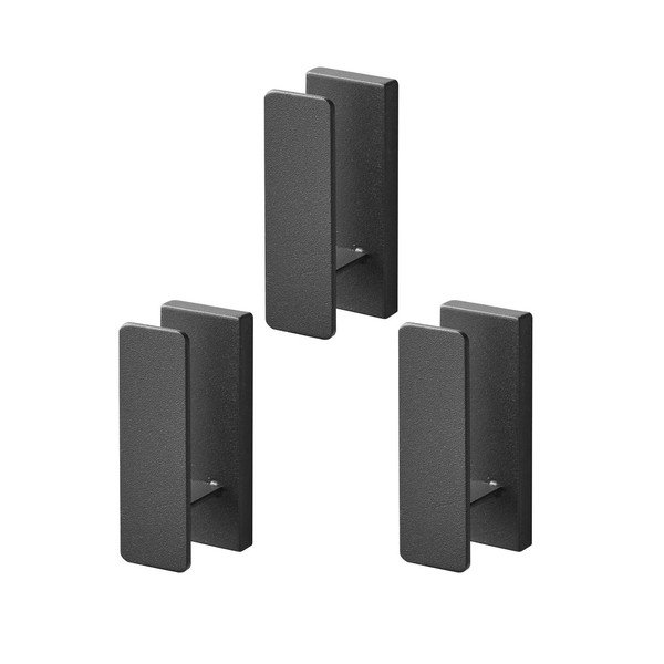 Černé nástěnné kovové háčky v sadě 3 ks Tower – YAMAZAKI